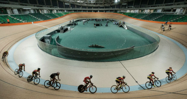 JO-2016: le vélodrome de Rio rouvre ses portes huit mois après les Jeux
