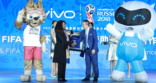 Fifa: Le fabricant chinois de smartphones Vivo nouveau partenaire