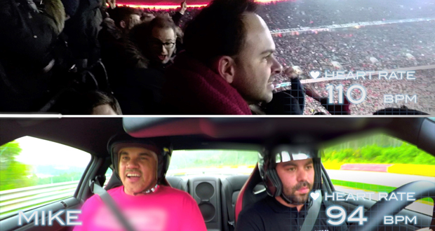 [Vidéo] Le football est-il plus excitant qu'une voiture de sport ?