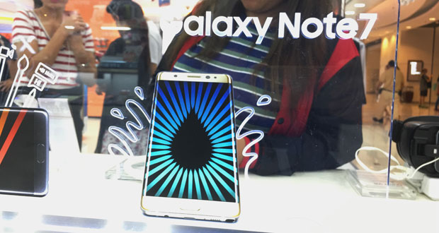 Samsung va mettre en vente une nouvelle version du Galaxy Note 7