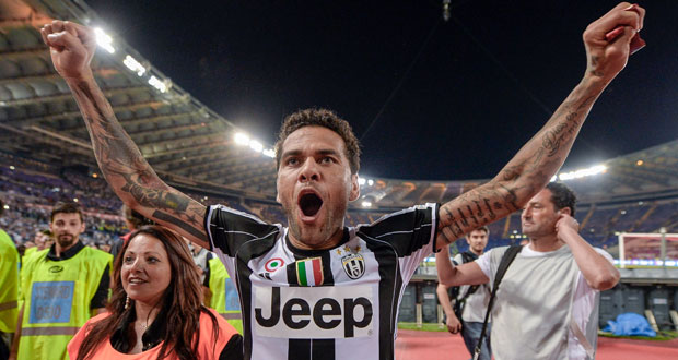 Transfert: Dani Alves va quitter la Juventus Turin