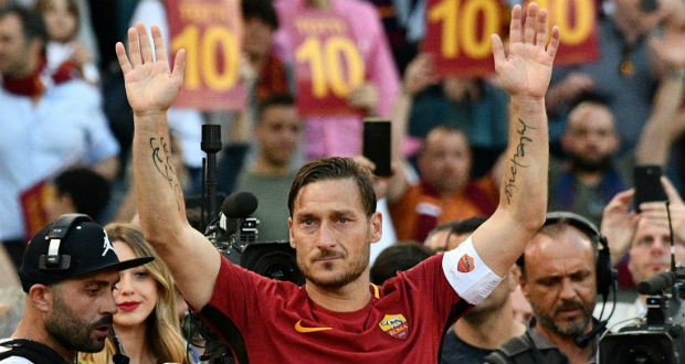 Italie: Francesco Totti, l’icône de l'AS Rome, annonce sa retraite sportive