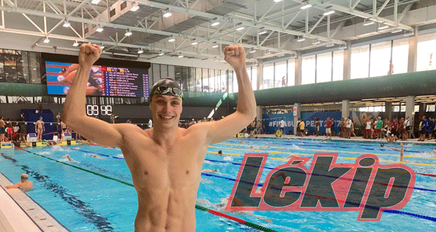 Natation – 50 m nage libre - Vincent pulvérise le record national