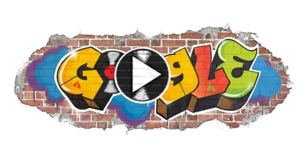 Google célèbre les 44 ans du hip-hop avec un Doodle