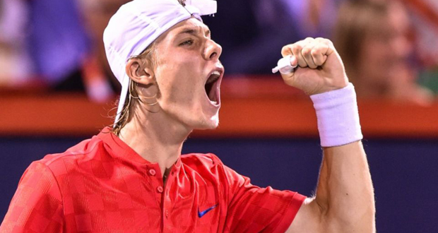 Tennis: le Canadien Shapovalov, 18 ans, bat Rafael Nadal à Montréal