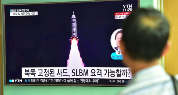 Pyongyang s’apprête à tester des missiles mer-sol avec un sous-marin 