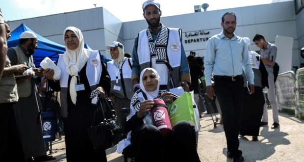 L’Egypte ouvre sa frontière avec Gaza pour les pèlerins en route vers La Mecque