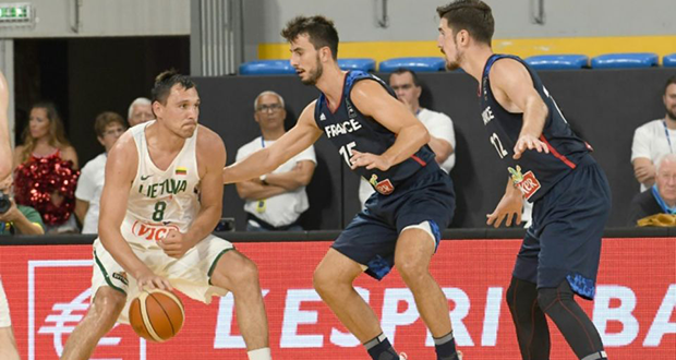 Basket: les Français subissent la revanche lituanienne en préparation à l’Euro 