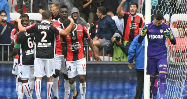 Ligue 1: Monaco chute lourdement à Nice, Amiens sort de la zone rouge