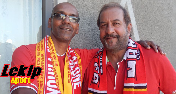 Devanand Ritoo et Michel Maruthamuthee: le match des supporters