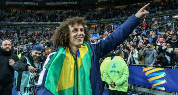 Angleterre: Conte «ne sait pas» si David Luiz a un avenir à Chelsea