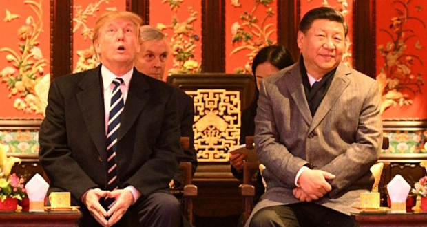 Chine: 9 milliards de dollars d’accords commerciaux signés au 1er jour de la visite de Trump