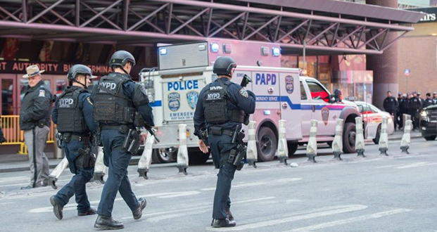 New York: trois blessés dans un attentat près de Times Square