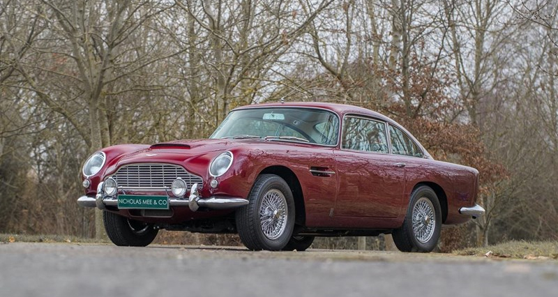 L'Aston Martin DB5 de Robert Plant est à vendre