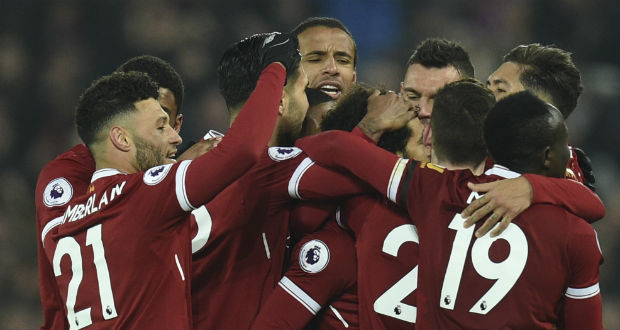 Angleterre: 23e journée: Liverpool renverse Manchester City, battu pour la 1re fois de la saison