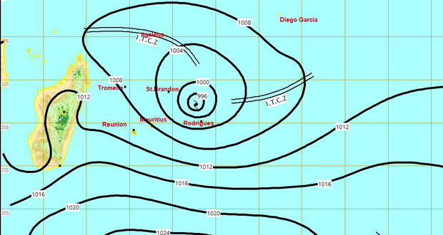 Cyclone: Berguitta s’intensifie, Rodrigues toujours en alerte 3