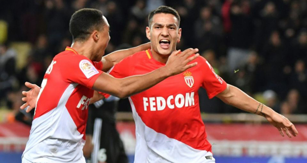 Ligue 1: Monaco assomme un Lyon bien naïf