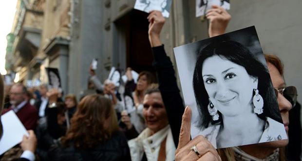 Malte: le travail de Daphne Caruana Galiazia repris par 45 de ses collègues