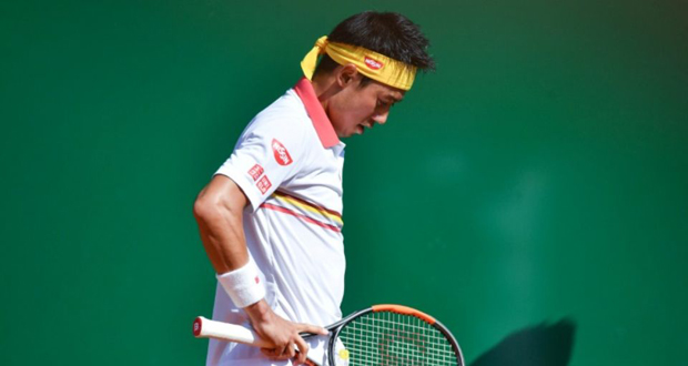 Tennis: Nishikori abandonne pour son entrée en lice à Barcelone