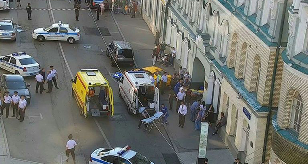 Un taxi heurte des passants en plein centre de Moscou: 7 blessés