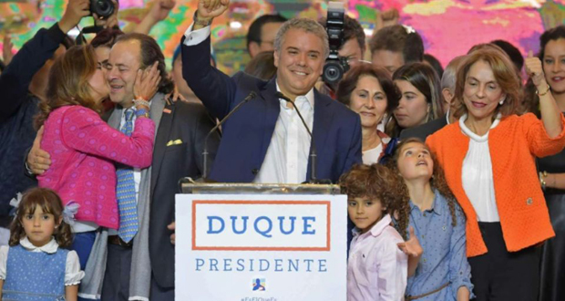 Colombie: retour de la droite avec Duque qui veut corriger l’accord de paix