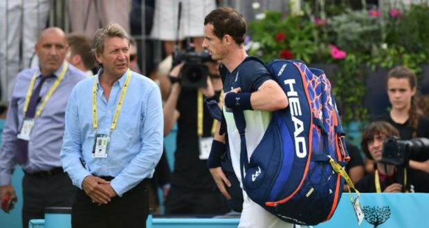 Tennis: Murray chute d’entrée au Queen’s pour son grand retour