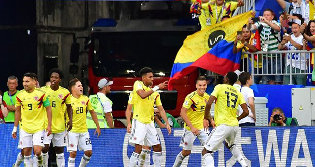 Mondial-2018: La Colombie renverse tout, le Sénégal fait ses cartons