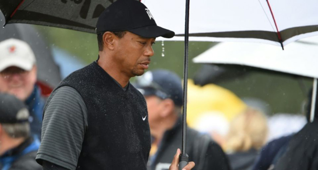 British Open: Tiger Woods dans le par et modérément satisfait
