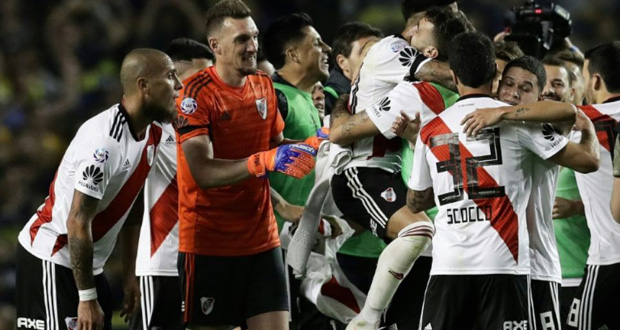 River Plate remporte le clasico argentin contre Boca Juniors
