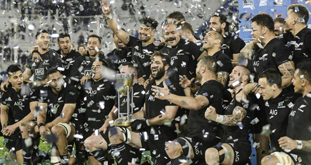 Rugby Championship - 3e titre d’affilée pour les Blacks, indétrônables