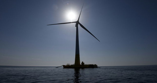 Pour la première fois dans les eaux françaises, une éolienne produit de l’électricité