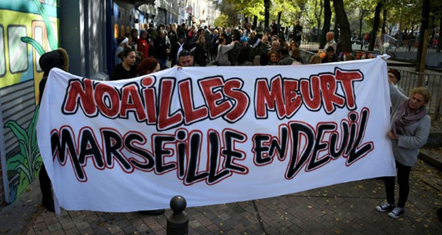 Des milliers de Marseillais dans une «colère noire» après le drame de la rue d’Aubagne
