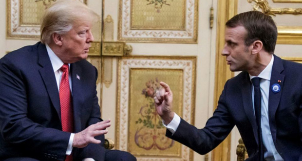 Trump critique frontalement Macron juste après sa visite à Paris