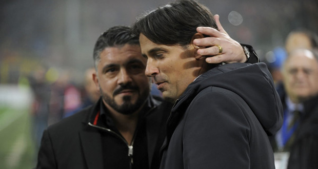 Serie A: Bologne-Milan, match nul entre Inzaghi et Gattuso