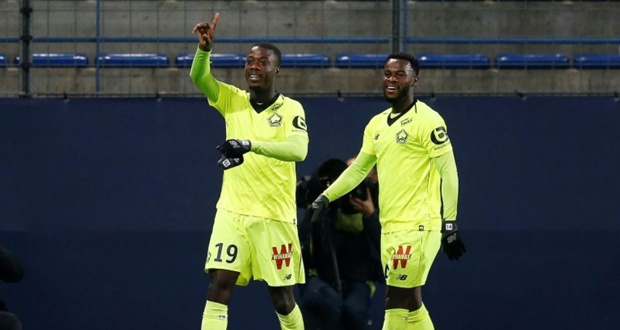 Ligue 1: Pépé régale, Lille creuse l’écart à Caen