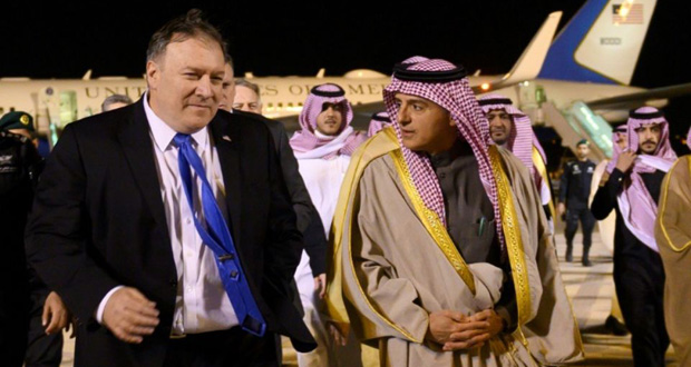 Pompeo en Arabie saoudite pour avoir «tous les faits» de l’affaire Khashoggi