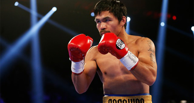 Boxe: Pacquiao tente de décourager son fils de monter sur un ring