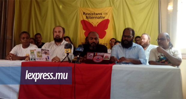 Rezistans ek Alternativ: «Gouvernman pé atak bann militan ékolozist»  
