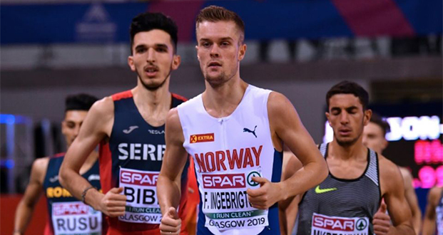 Euro d’athlétisme en salle: Filip Ingebrigtsen disqualifié après les séries du 1.500 m