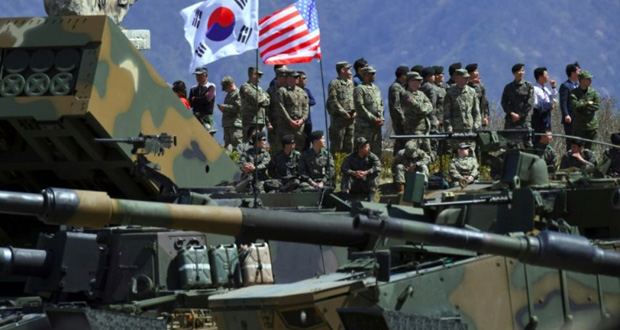 Etats-Unis et Corée du Sud veulent «interrompre» un exercice militaire majeur