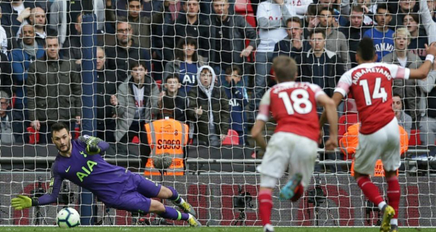 Angleterre: Tottenham cale encore contre Arsenal mais Lloris sauve un point