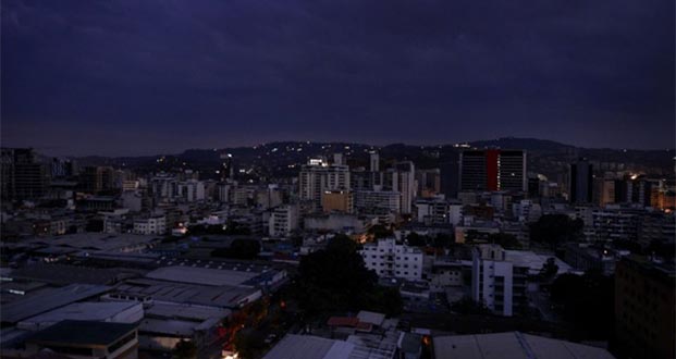 Venezuela: gigantesque panne d’électricité dans presque tout le pays