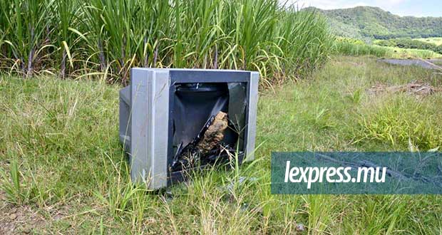 Karo kann (II): un téléviseur planté dans un champ de canne
