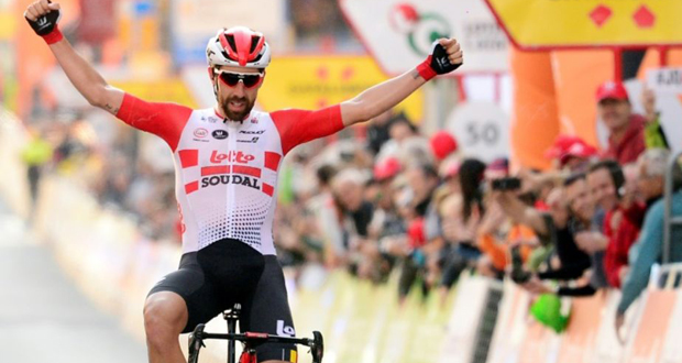 Tour de Catalogne: de Gendt remporte en solitaire la 1re étape