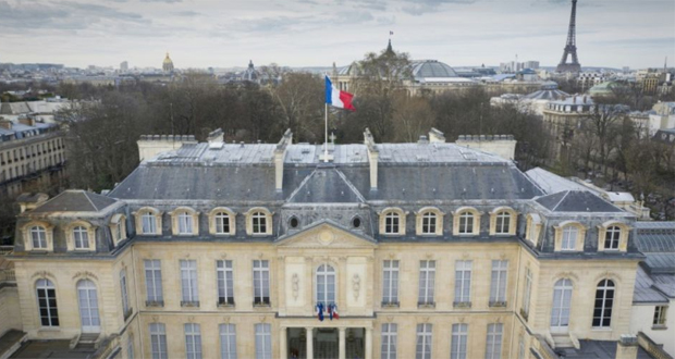France: le Palais de l’Elysée vu du ciel pour la première fois