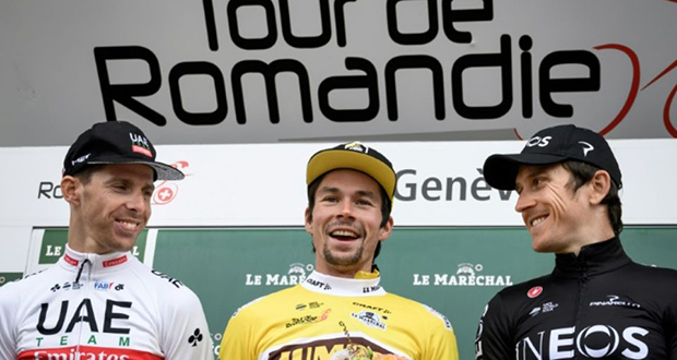 Cyclisme: Roglic domine le Tour de Romandie
