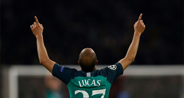 C1: Lucas Moura et Tottenham renversent l’Ajax et rejoignent Liverpool en finale
