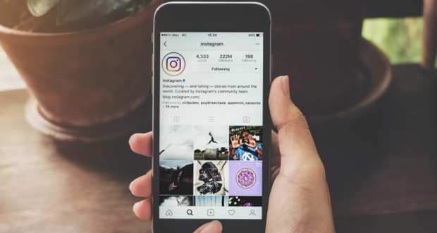 Les infos privées de vedettes d'Instagram laissées sans surveillance sur internet