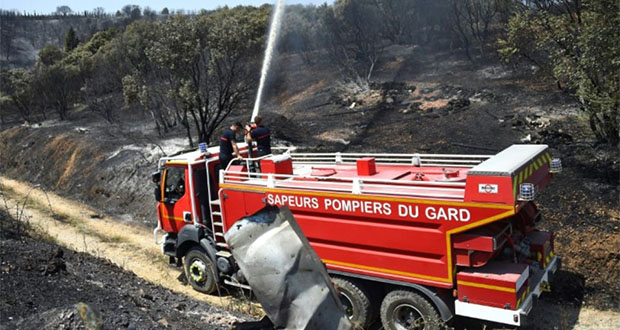 Incendie dans le Gard: 488 hectares parcourus, le feu est fixé