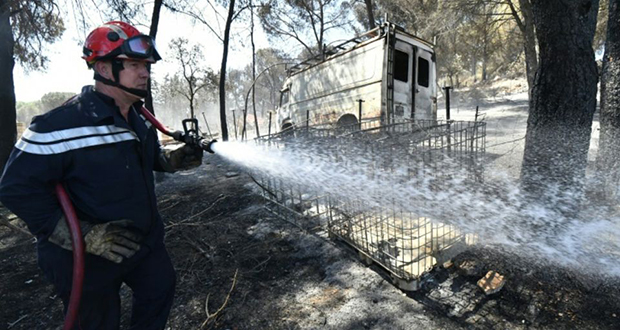 Incendies dans le Gard: les feux maîtrisés, l’enquête se poursuit